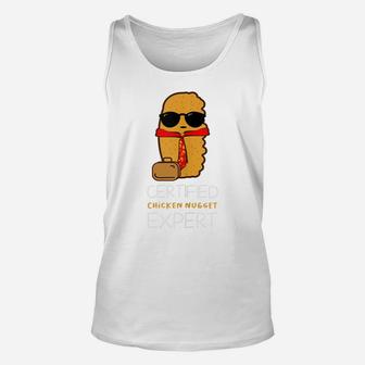 Certified Chicken Nugget For A Fast Food Chicken Nugget Unisex Tank Top | Crazezy