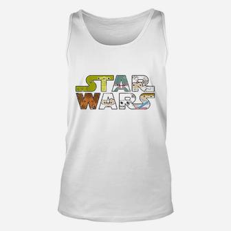 Character Close Up Kawaii Style Unisex Tank Top | Crazezy CA