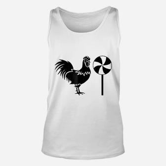 Chicken And Candy Unisex Tank Top | Crazezy AU