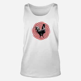 Chicken Hypnotic Trance Spiral Rooster Funny Hypnosis Unisex Tank Top - Thegiftio