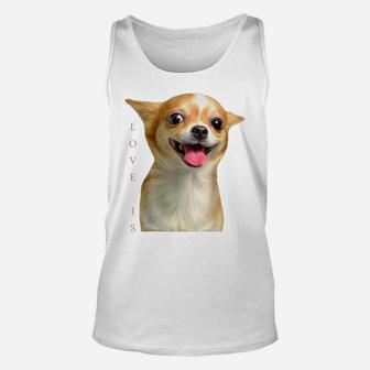 Chihuahua Shirt Dog Mom Dad Tee Love Pet Puppy Chiuauaha T Unisex Tank Top | Crazezy UK