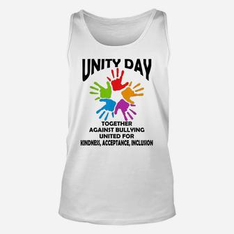 Choose Kindness Be Kind Orange Anti-Bullying Unity Day Gift Unisex Tank Top | Crazezy