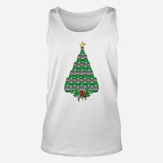 Christmas Tree Gnome Xmas Decor Green Gnomes Elves Holiday Sweatshirt Unisex Tank Top | Crazezy