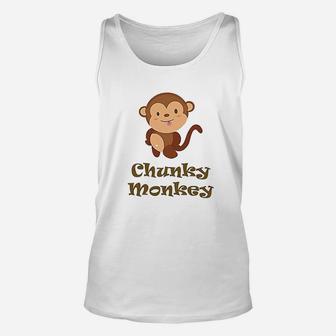 Chunky Monkey Animals Zoo Unisex Tank Top | Crazezy