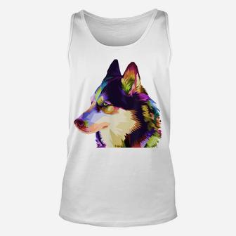 Colorful Dog Unisex Tank Top | Crazezy CA