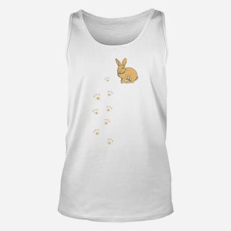 Cute Bunny Rabbit Pocket Easter Day Unisex Tank Top | Crazezy DE