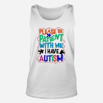 Cute Glam Please Be Patient With Me Unisex Tank Top - Thegiftio