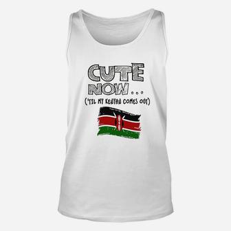 Cute Now Kenya Flag Unisex Tank Top | Crazezy