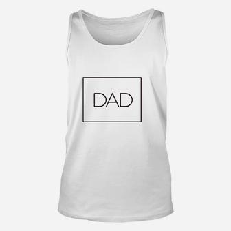 Dad First Time Fathers Day Present Unisex Tank Top | Crazezy