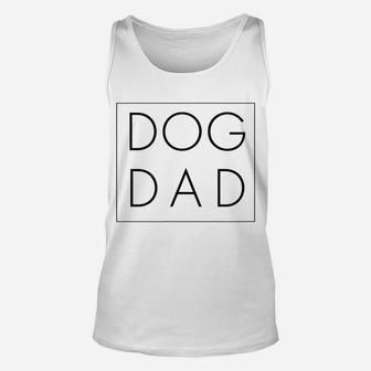 Dad Joke Design Funny Dog Dad Modern Father Unisex Tank Top | Crazezy DE