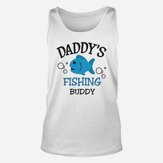 Daddys Dad Father Fishing Buddy Style B Fathers Day Unisex Tank Top | Crazezy CA