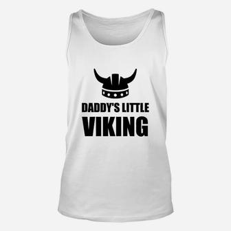 Daddys Little Viking Unisex Tank Top | Crazezy CA