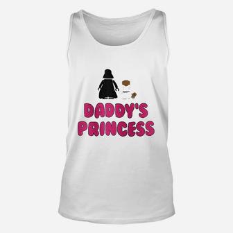 Daddys Princess Unisex Tank Top | Crazezy