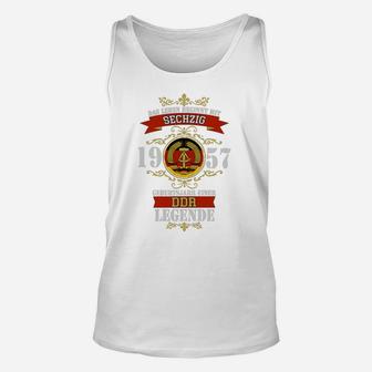 DDR Legende 1960 Retro Unisex TankTop für Herren, Ostalgie-Design - Seseable