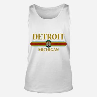 Detroit - Michigan - Fashion Design Sweatshirt Unisex Tank Top | Crazezy DE