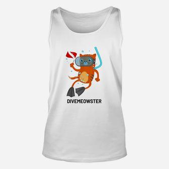 Dive Meowster Unisex Tank Top | Crazezy