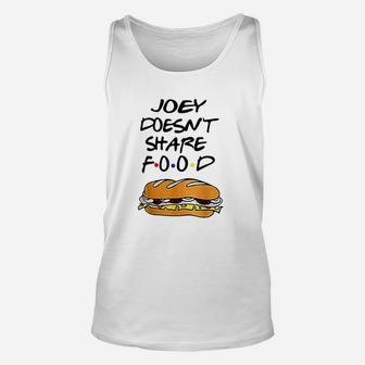 Doesnt Share Food Burgers Unisex Tank Top | Crazezy