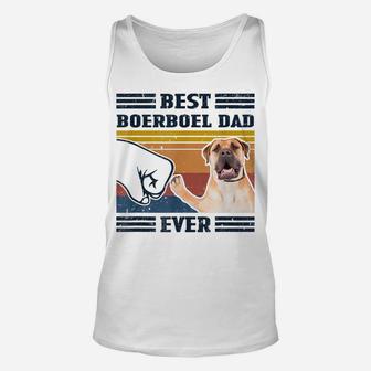 Dog Vintage Best Boerboel Dad Ever Father's Day Unisex Tank Top | Crazezy DE