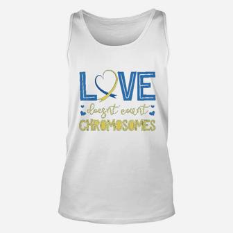 Down Syndrome Chromosomes Special Needs Gift Trisomy 21 Unisex Tank Top | Crazezy