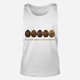 Easter Chocolate Eggs Hunting Unisex Tank Top | Crazezy