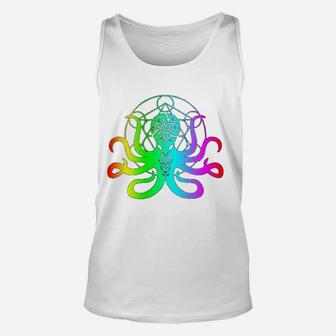 Edm Octopus Kraken Rave Unisex Tank Top - Thegiftio
