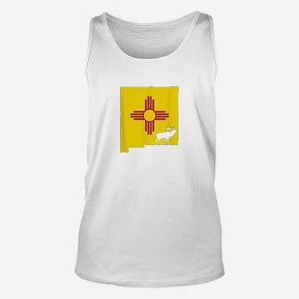 Elk Hunting New Mexico Design Gift For Bow Hunters Unisex Tank Top | Crazezy AU