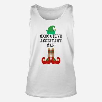 Executive Assistant Elf Family Matching Christmas Gift Sweatshirt Unisex Tank Top | Crazezy
