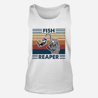 Fish Reaper Unisex Tank Top - Thegiftio UK
