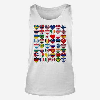 Flags Of The Countries Of The World,International Gift Sweatshirt Unisex Tank Top | Crazezy AU