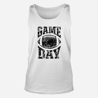 Football Game Day Funny Team Sports Gifts Men Women Vintage Unisex Tank Top | Crazezy