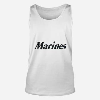 Fox Outdoor Products Marines One Sided Imprinted Marines Unisex Tank Top | Crazezy
