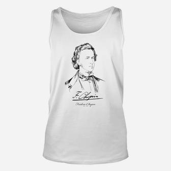 Frédéric Chopin-Composer-Classical Music-Piano Unisex Tank Top | Crazezy