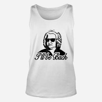 Funny Be Bach Classical Music Retro Trendy Unisex Tank Top | Crazezy UK