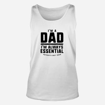 Funny Gifts For Dad Jokes Daddy Graphic Unisex Tank Top | Crazezy