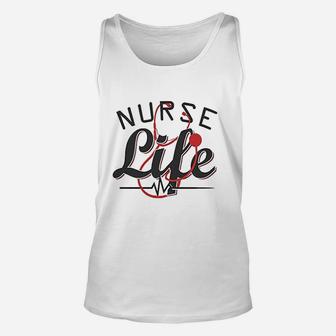 Funny Nurse Life Royaltee Medical And Hospital Collection Unisex Tank Top | Crazezy UK