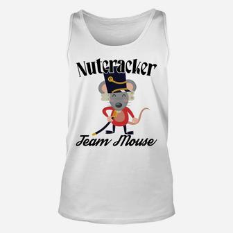 Funny Nutcracker Soldier Toy Christmas Dance Team Mouse Unisex Tank Top | Crazezy DE