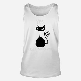Funny Snarky Sarcastic Novelty Gift For Cat Lovers Unisex Tank Top | Crazezy AU