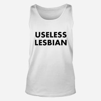 Funny Useless Lesbian Lgbt Gay Pride Gift Unisex Tank Top | Crazezy DE