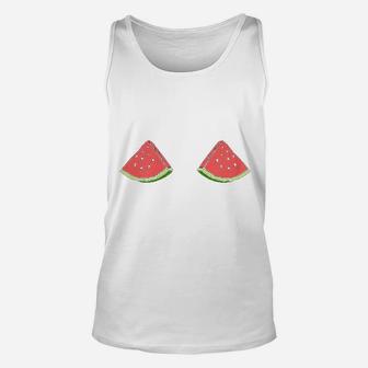 Funny Watermelon Unisex Tank Top | Crazezy AU