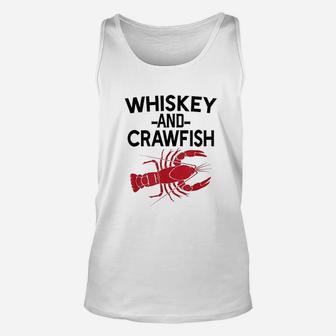 Funny Whiskey And Crawfish Unisex Tank Top - Thegiftio UK