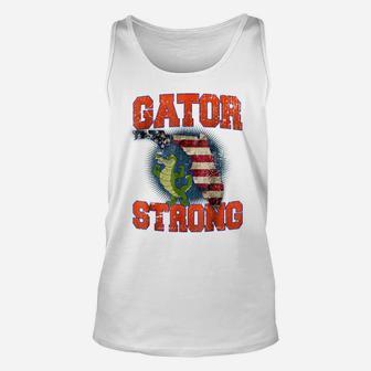 Gator Strong Florida State Gator Unisex Tank Top | Crazezy UK
