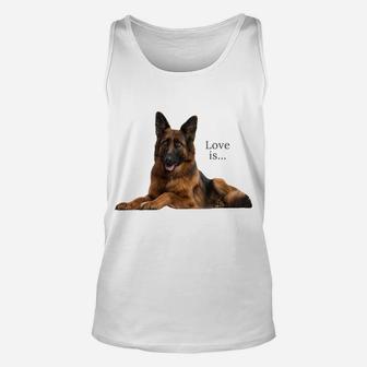 German Shepherd Shirt Shepard Dog Mom Dad Love Pet Puppy Tee Sweatshirt Unisex Tank Top | Crazezy AU
