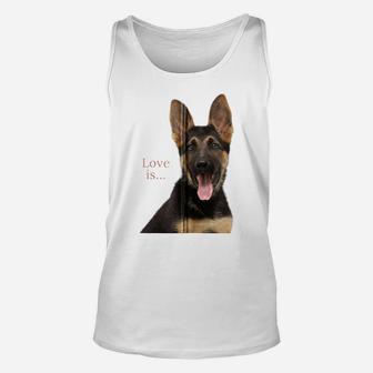 German Shepherd Shirt Shepard Dog Mom Dad Love Pet Puppy Tee Zip Hoodie Unisex Tank Top | Crazezy