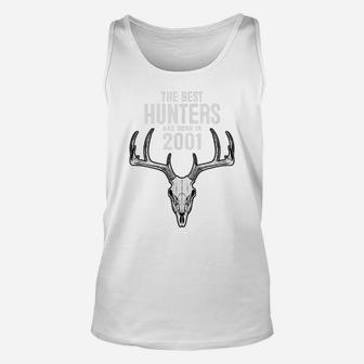 Gift For 20 Year Old Deer Hunter Hunting 2001 20Th Birthday Unisex Tank Top | Crazezy
