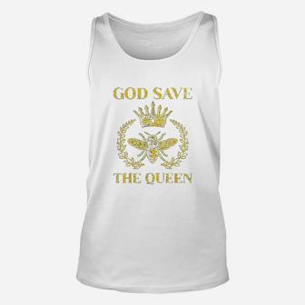 God Save The Queen Beekeeper Unisex Tank Top | Crazezy CA