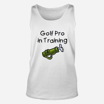 Golf Pro In Training Unisex Tank Top | Crazezy CA