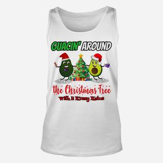 Guacin' Around The Christmas Tree With 2Kk Unisex Tank Top | Crazezy CA