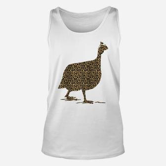 Guinea Fowl Leopard Print Pearl Hen Animal Lover Women Gift Raglan Baseball Tee Unisex Tank Top | Crazezy