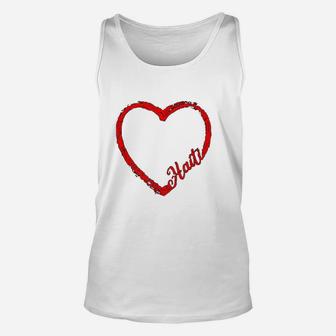 Haiti Flag Caribbean Pride Vacation Unisex Tank Top - Thegiftio UK