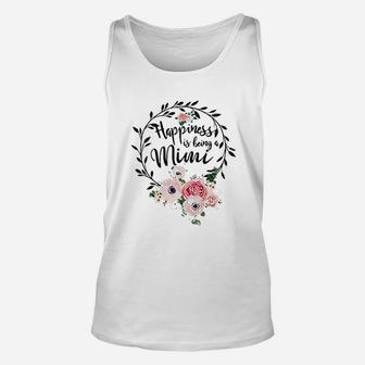 Happiness Is Being A Mimi Unisex Tank Top | Crazezy DE